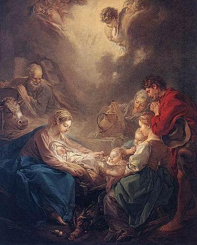 Francois Boucher Light of the World oil painting image